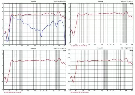 منحنى ميكروفون المكثف من نوع X-Y ستيريو